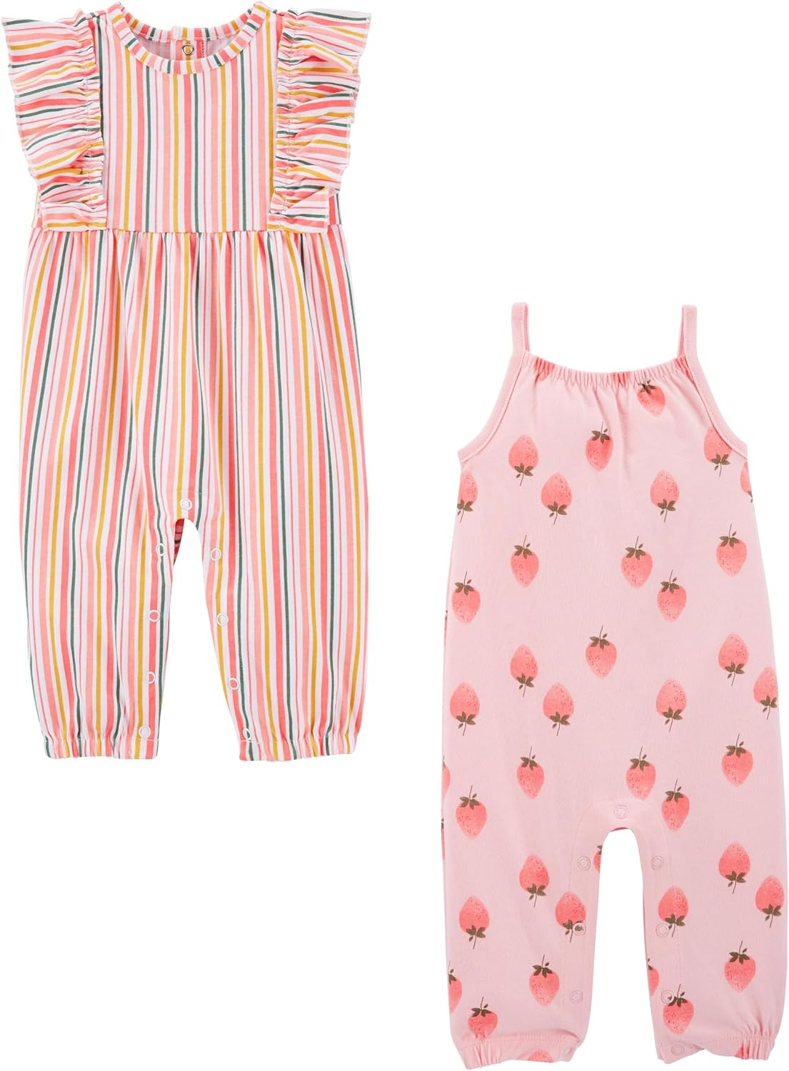 Simple Joys by Carter'S Baby-Girls 2-Pack Fashion Jumpsuits