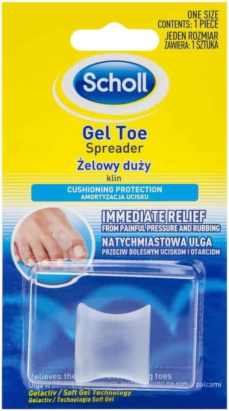 Scholl Gel Toe Spreader Pain Relief, 23G image number 6