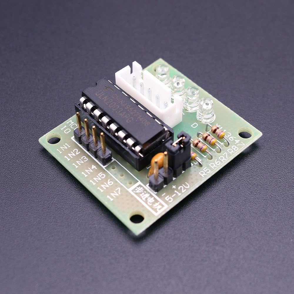 ELEGOO 5 Sets 28BYJ-48 ULN2003 5V Stepper Motor + ULN2003 Driver Board for Arduino image number 2