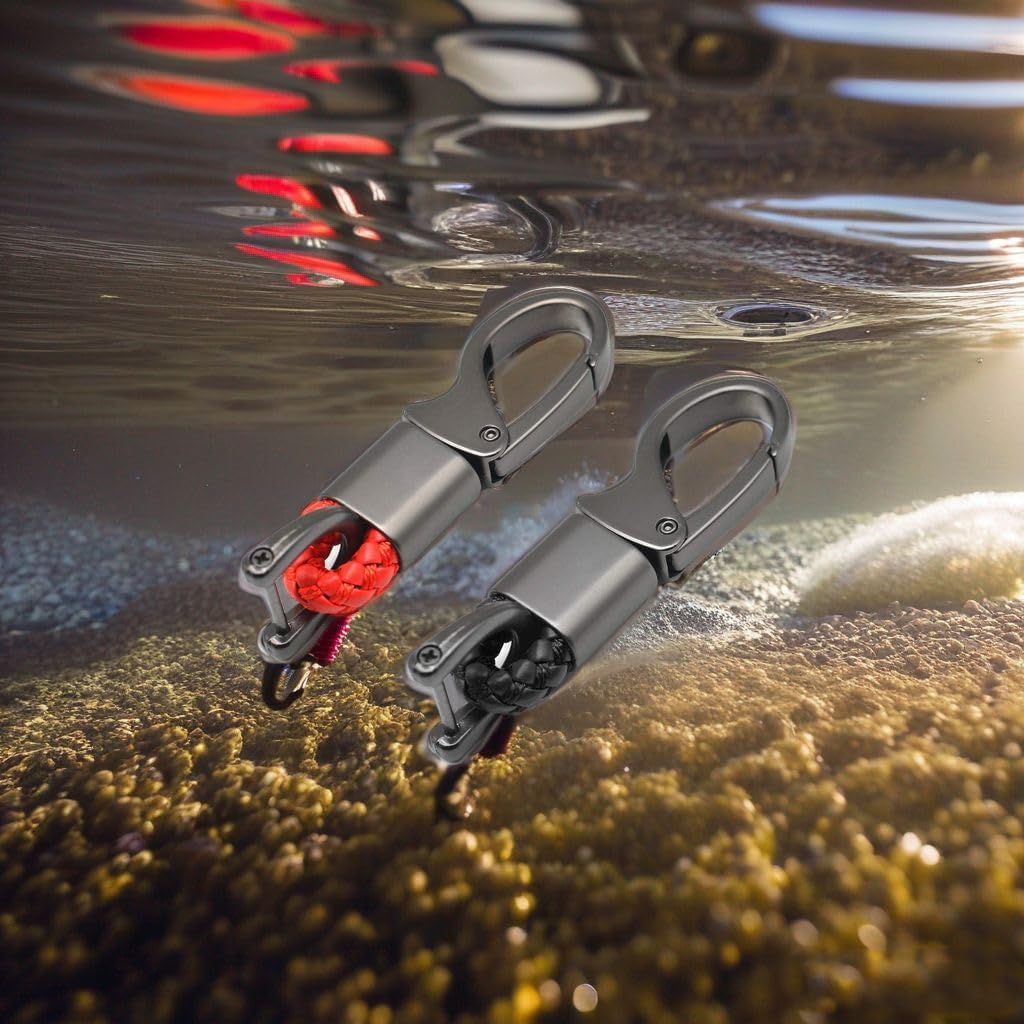 Car Key Chain 2PCS, Key Fob Keychains Leather Holder Sturdy Metal with D-Ring for Men and Women 2 Pack, 360 Degree Rotatable, with Screwdriver image number 3