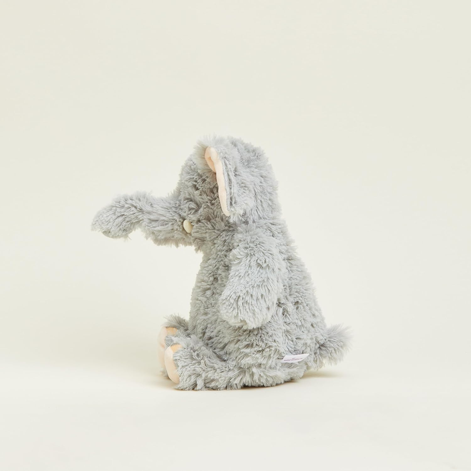 Warmies Plush Elephant (Grey) Microwavable Weighted Teddy with French Lavender Scent, Hot or Cold Wheat Bag for Cool Relaxation and Warm Relief image number 5