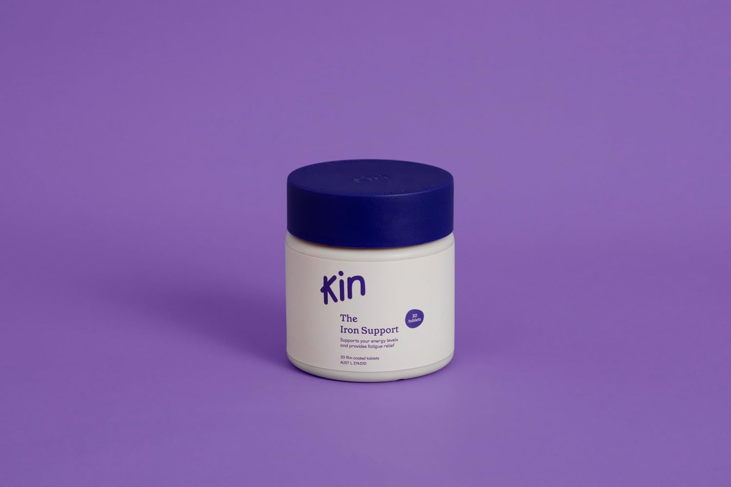 Kin the Iron Support 30 Capsules | Daily Iron Supplement for Energy & Fatigue Relief | Iron Supplements to Support Conception, Pregnancy, & Postpartum,| Vegan Breastfeeding Safe image number 6