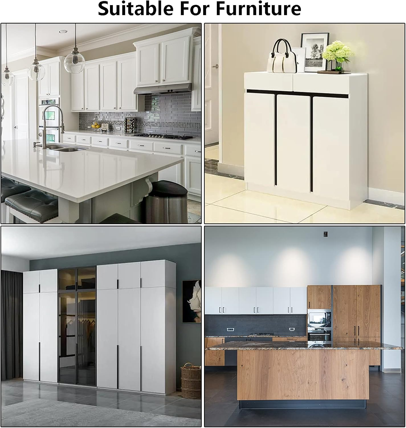 6 Pack Cabinet Knobs, Birdcage Nest Twist Handle Pull Cupboard Dresser Drawer Closet Wardrobe Bookcase Hardware for Kitchen Bathroom Bedroom with Screws (Single Hole 75Mm/2.95", Black) image number 3