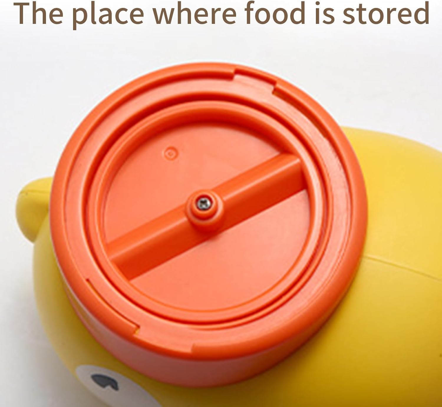 2-In-1 Interactive Pet Feeder, Dog Slow Feeder Puzzle Toy, Durable Duck Shaped Dog Feeder Toys Promotes IQ Training Reduces Bloating anti Gulping Fun Mealtime Feeding Solution image number 2