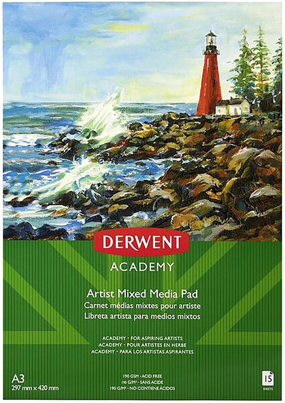 Derwent Academy A3 Mixed Media Pad