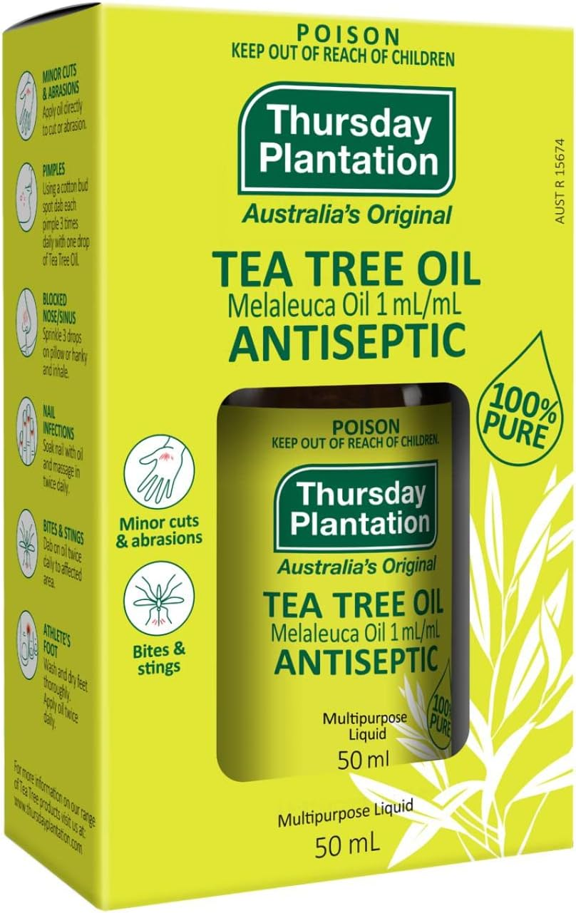 Thursday Plantation 100 Percent Pure Tea Tree Oil 50 Ml image number 2