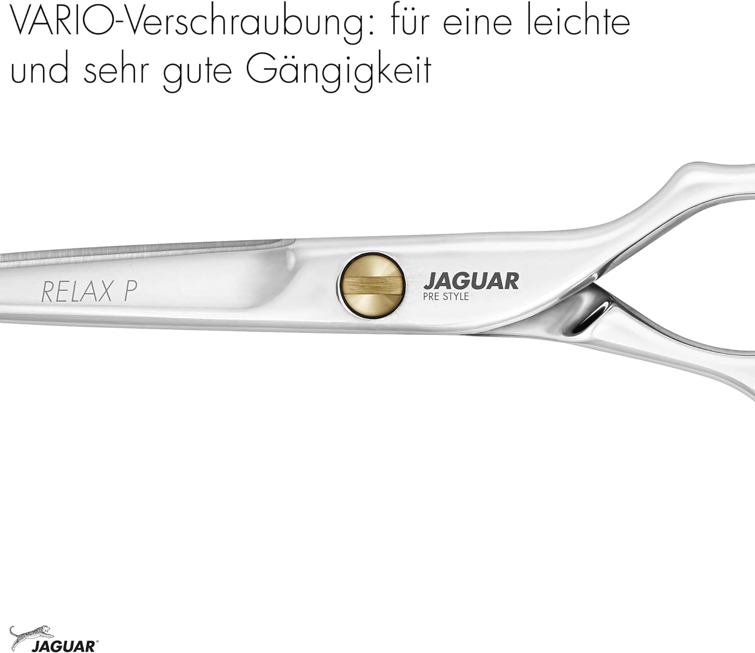 JAGUAR Pre Style Relax P Hairdressing Scissors, 6-Inch Length, 0.03698 Kg, 14547