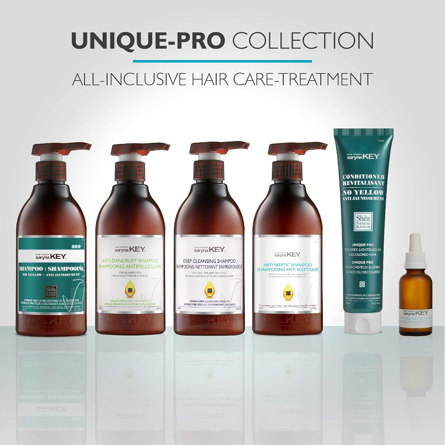 Saryna Key Neutralizing Pigment Shampoo for White and Gray Hair 300Ml image number 5