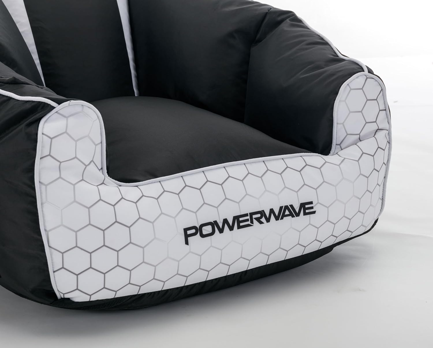 Powerwave Bean Bag Chair Puff White