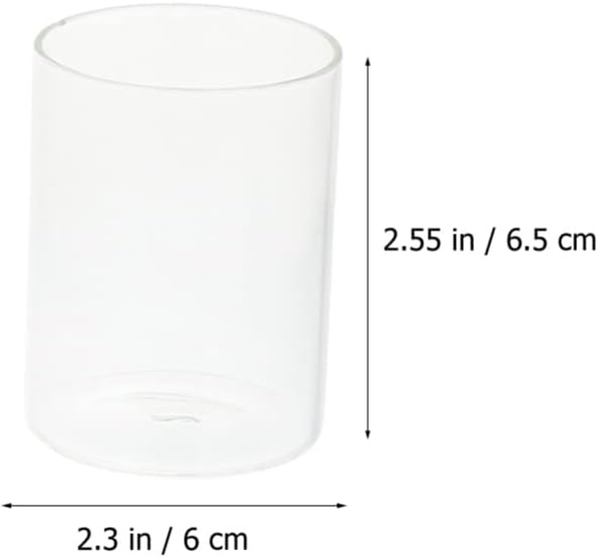 DOITOOL Glass Cylinder Vase Set of 9, Clear Glass Cylinder Vases for Centerpieces, Glass Hurricane Candle Holders for Pillar Candles, Floating Candle Vase for Wedding Decoration image number 4
