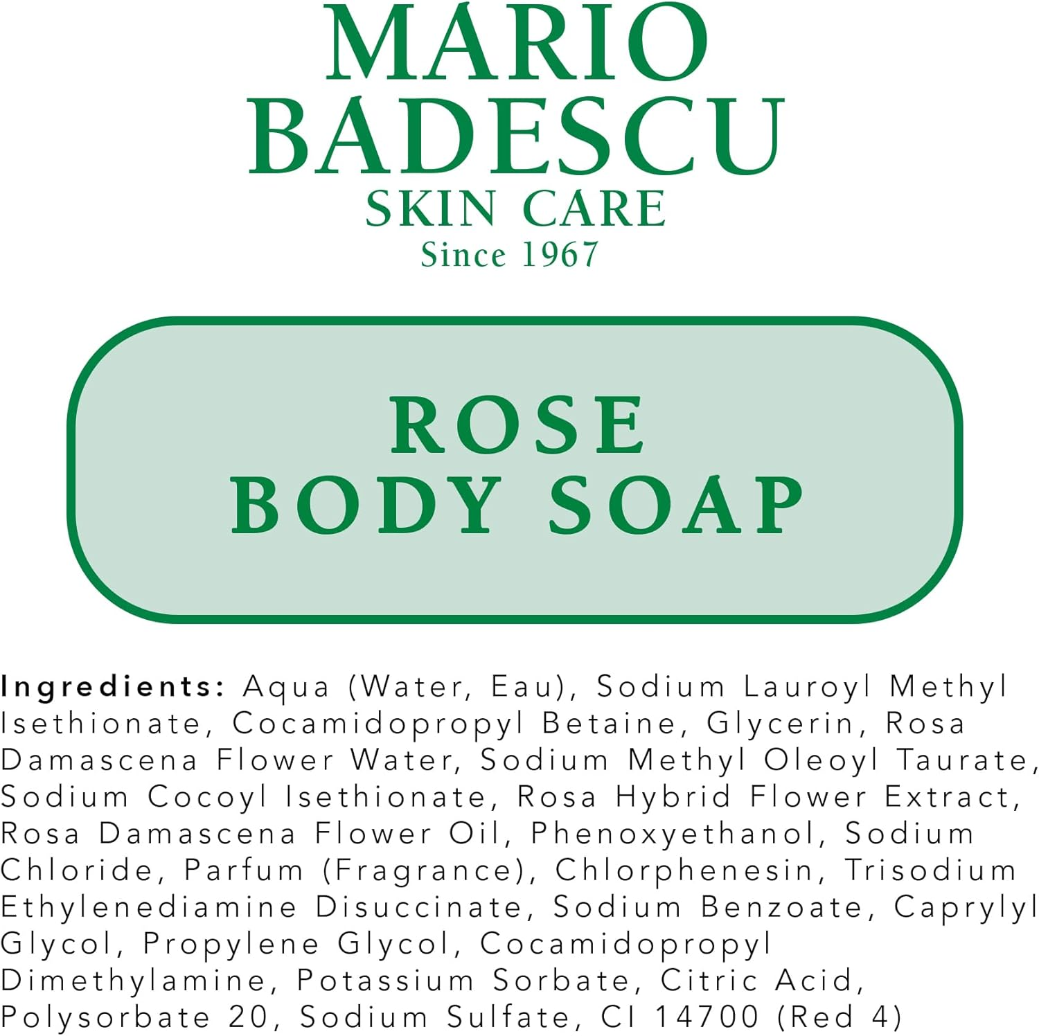 Mario Badescu Rose Body Soap 236Ml image number 4