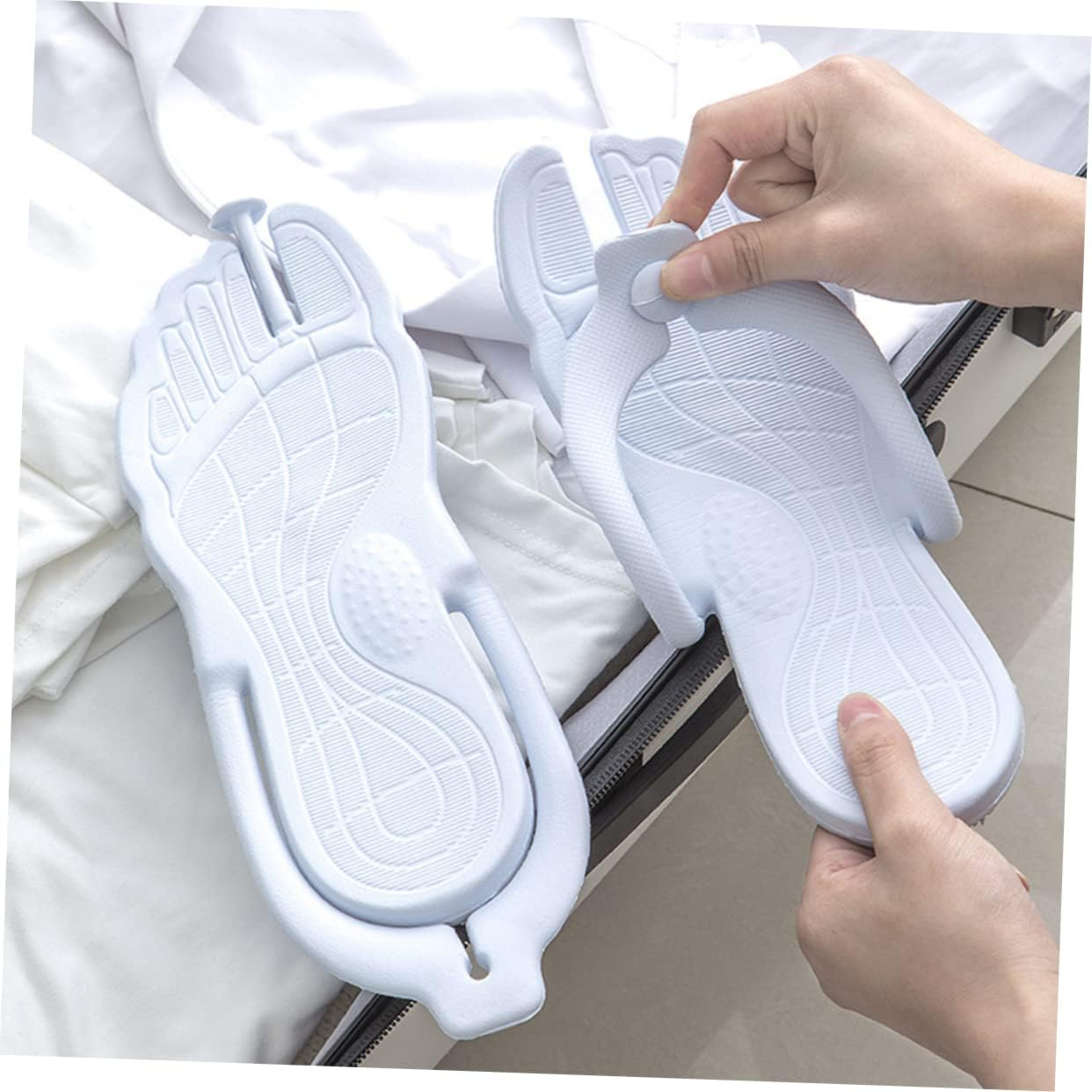 Healeved Summer Slipper for Women Men Lightweight Beach Sandals Breathable Slipper Non-Skid Sole for Shower Beach image number 5