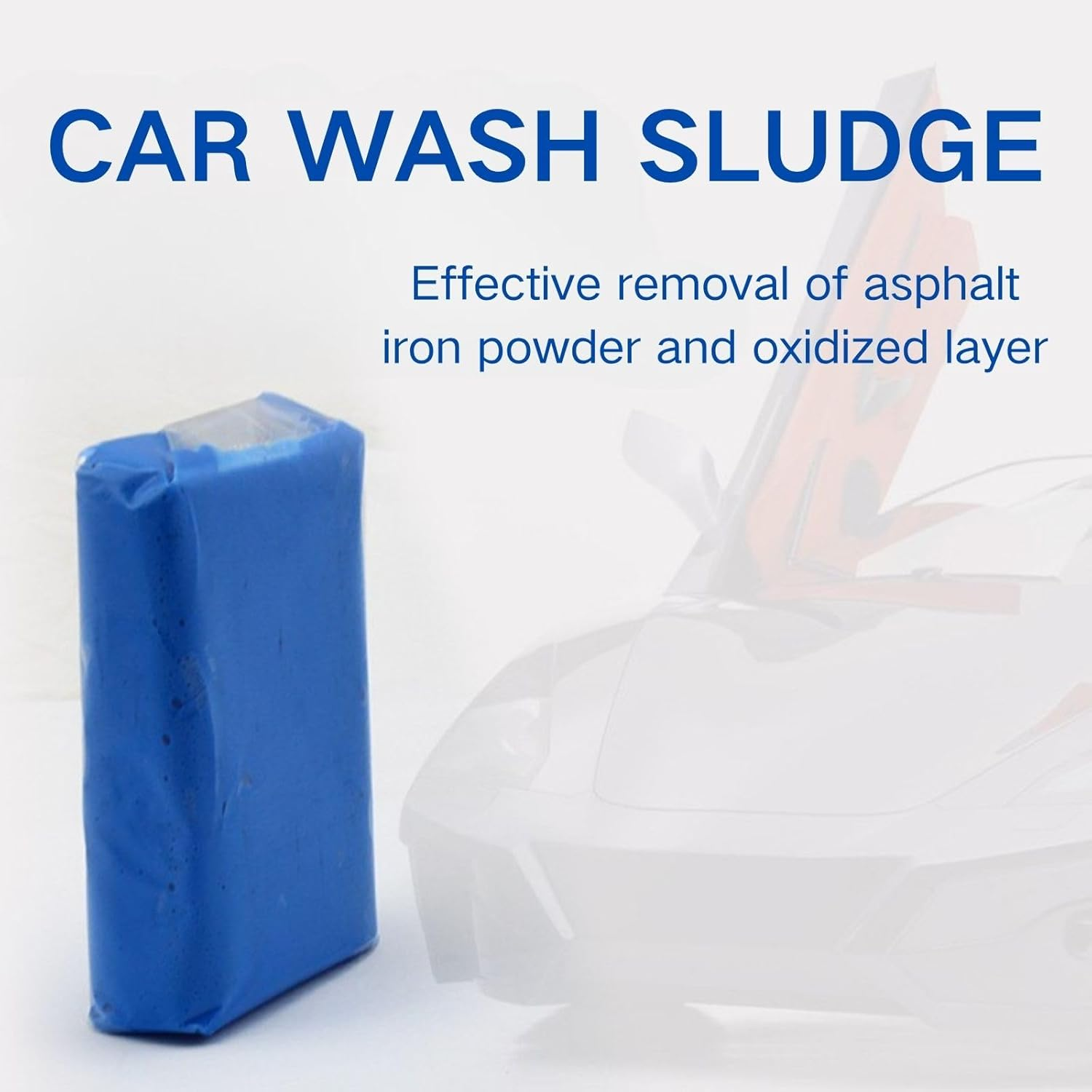 Poemtian 5 Pcs Precision Car Detailing Clay Bar Set, Eliminate Tough Surface Impurities, Boost Paint Luster, Achieve Showroom-Worthy Finish