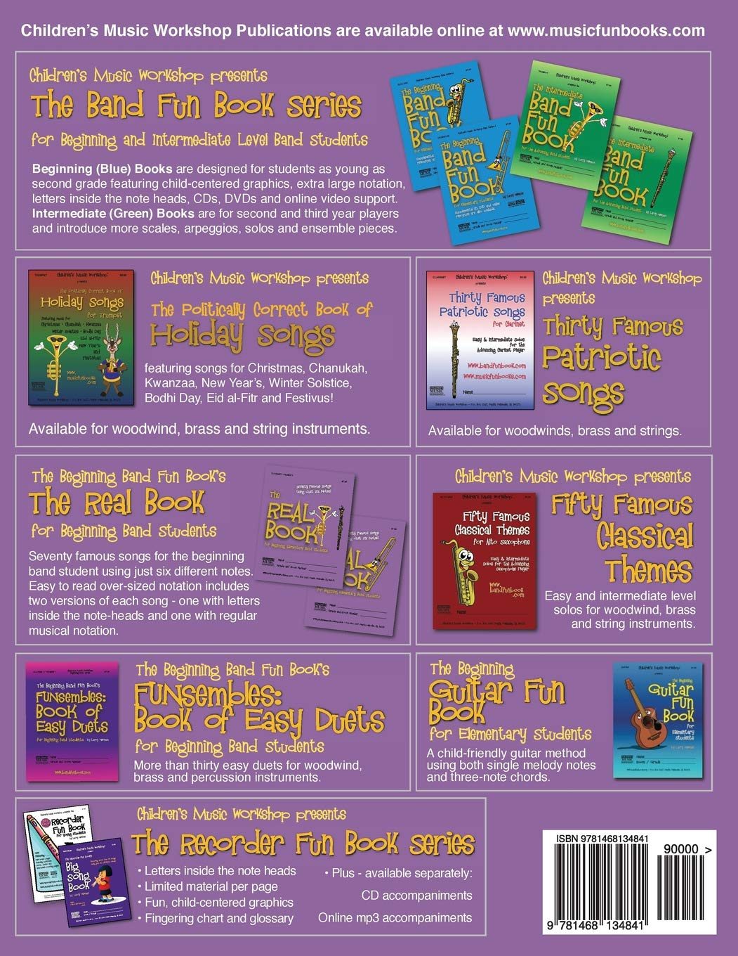 The Real Book for Beginning Elementary Band Students (Alto Sax): Seventy Famous Songs Using Just Six Notes image number 2