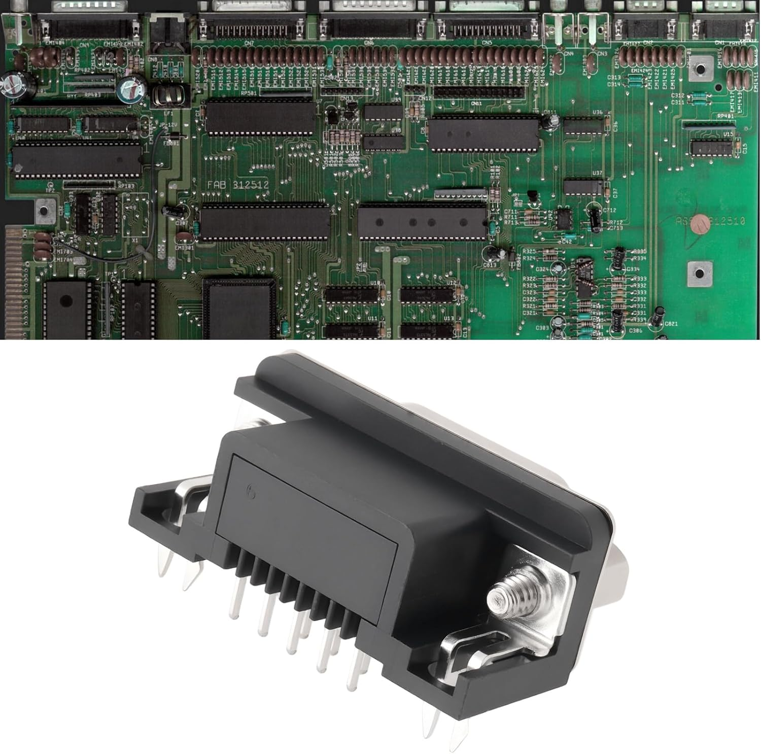 SG Store 4Pcs 9-Pin D-Sub Socket Compatible with Commodore Amiga 500 1200 4000 Motherboard image number 5