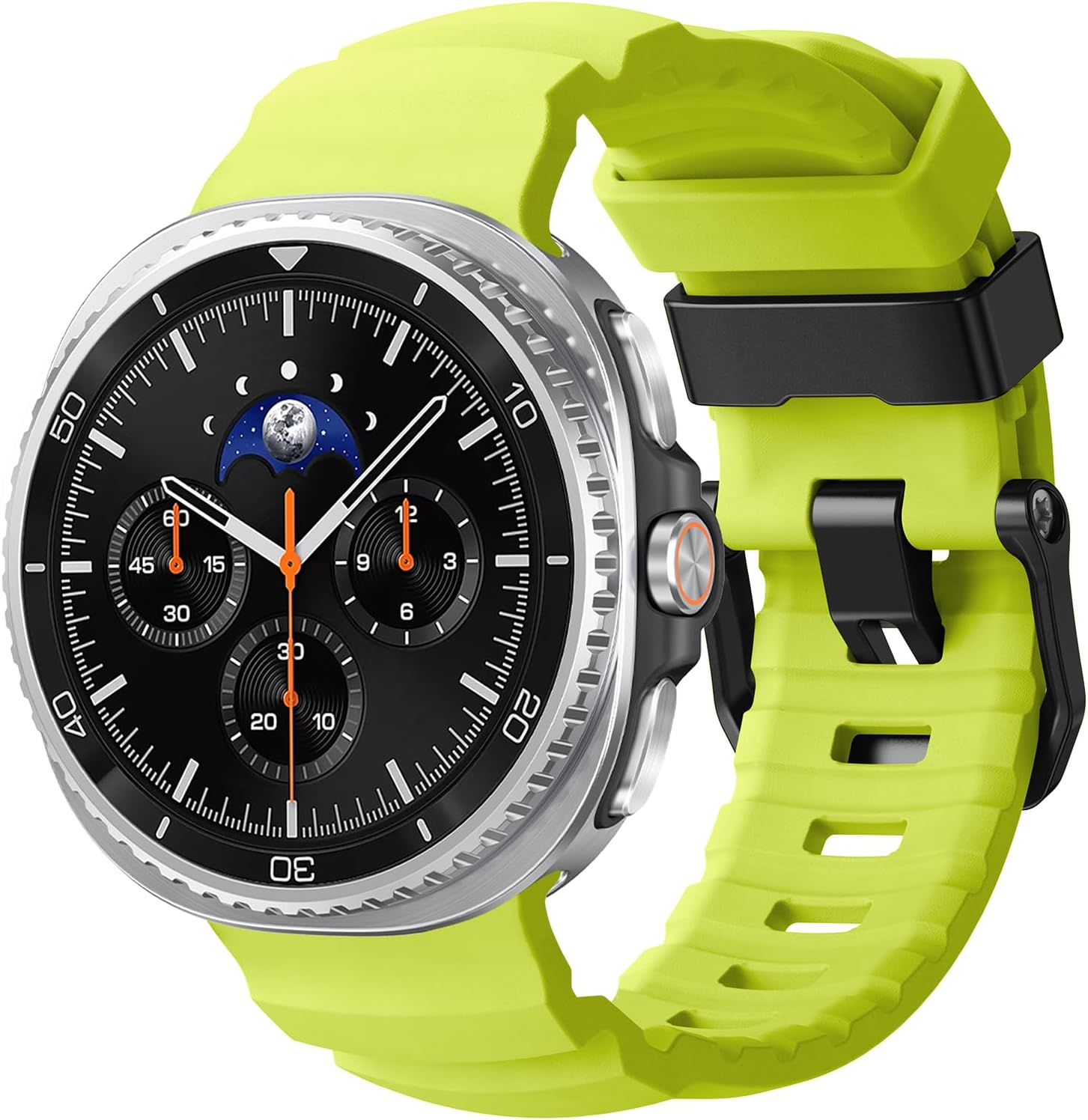 Yuiyuka Sports Strap for Samsung Galaxy Watch 8 Strap 44 Mm 40 Mm/8 Classic Band 46 Mm Men Women Waterproof Silicone Sports Bracelets Adjustable Replacement Bands for Samsung Watch 8/8 Classic Band image number 2