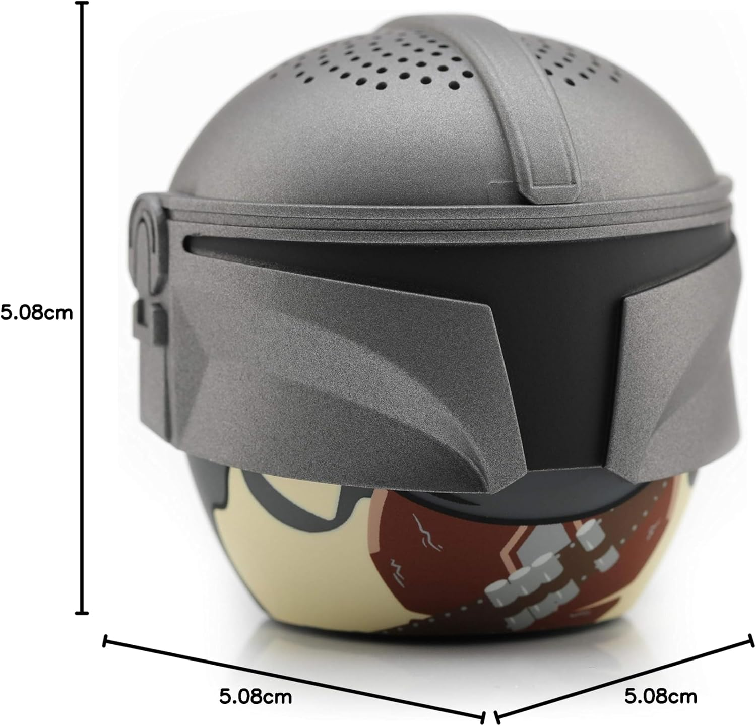 Bitty Boomers Star Wars the Mandalorian: the Mandalorian- Mini Bluetooth Speaker,Multicolored image number 6