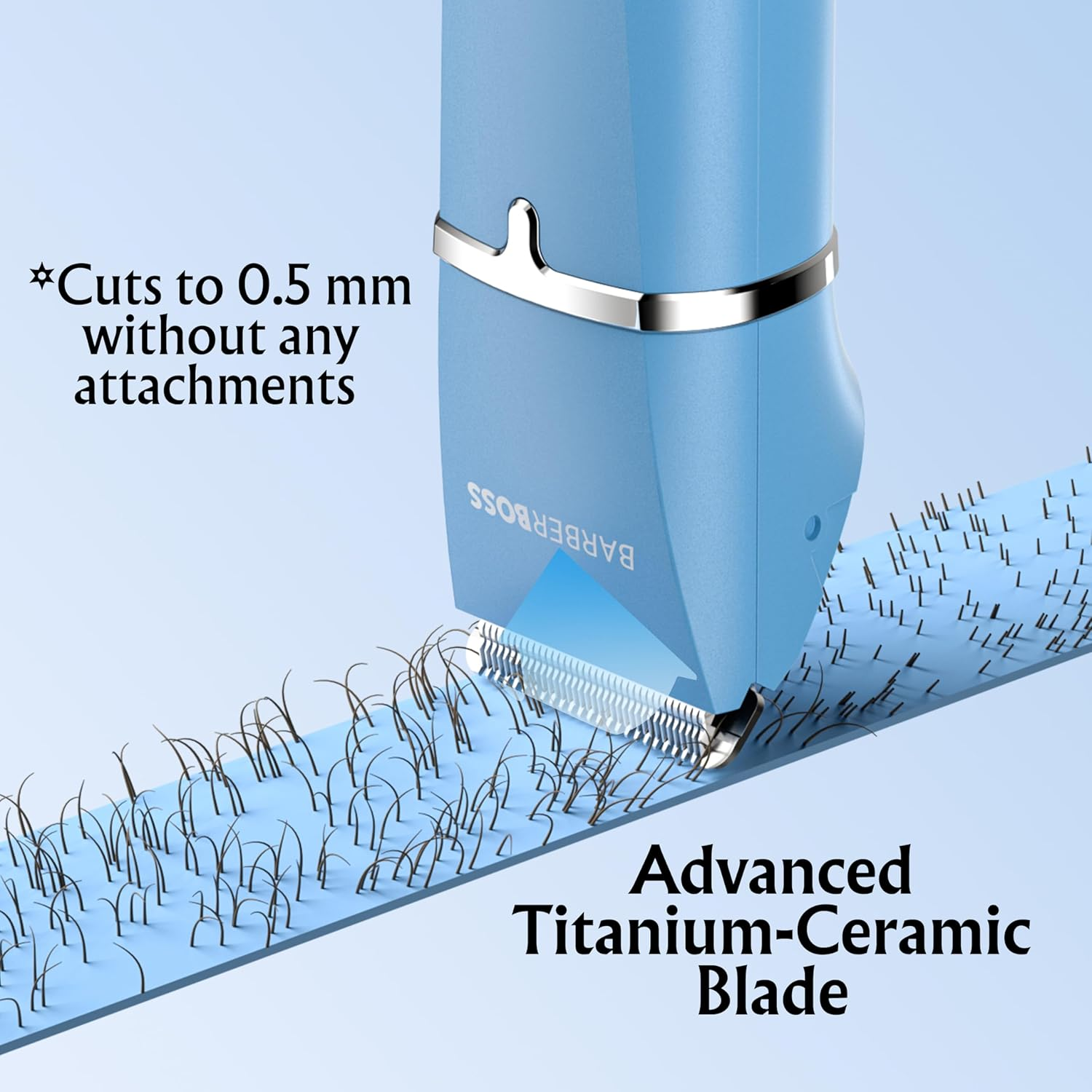 Barberboss All-In-One Beard Trimmer for Men, Hair Clipper for Men, Hair Clipper for Men, Hair Clipper for Men, Hair Clipper for Men, QR-6053 image number 2