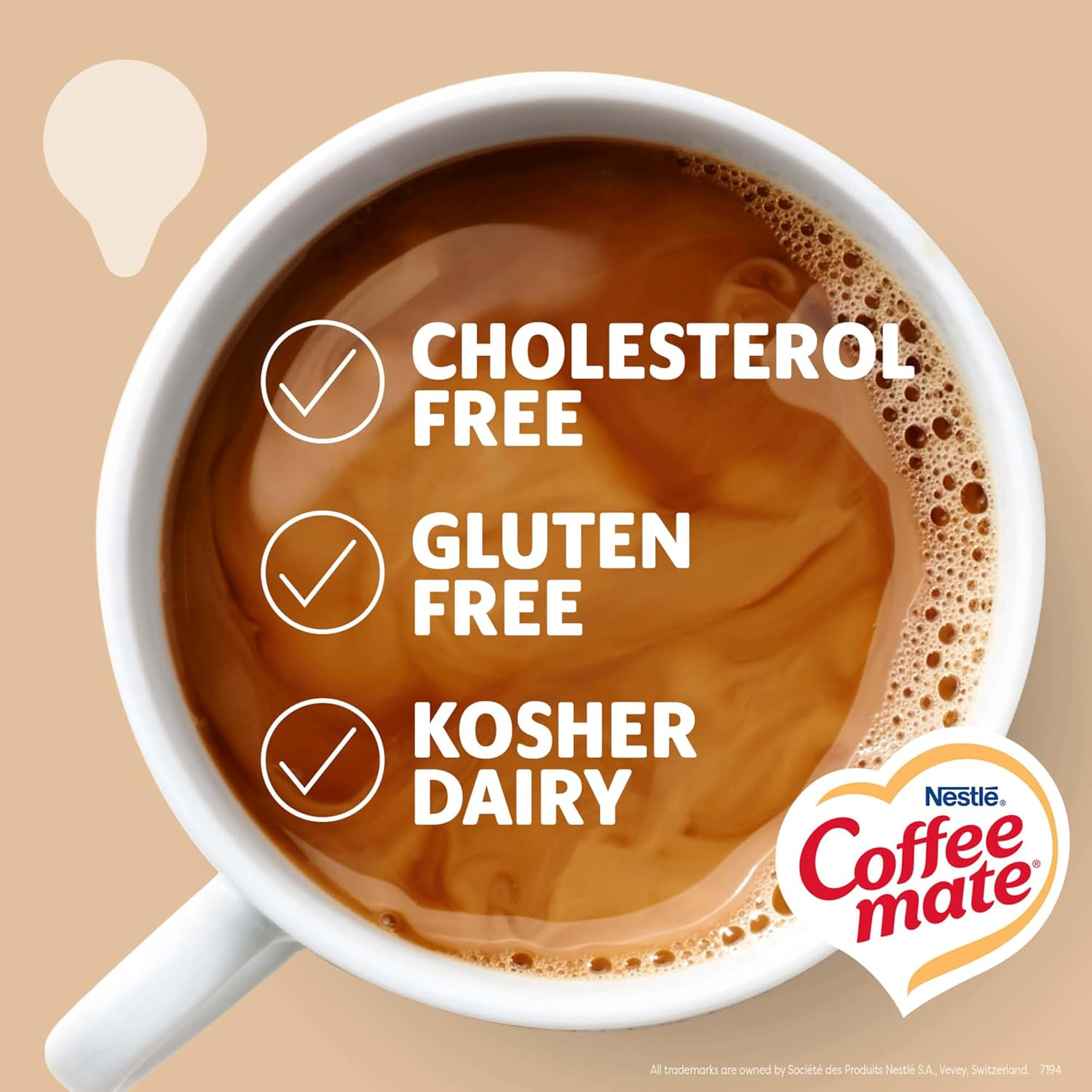 NESTLE COFFEE-MATE Coffee Creamer, Original, Liquid Creamer Singles, 180 Count (Pack of 1) image number 2