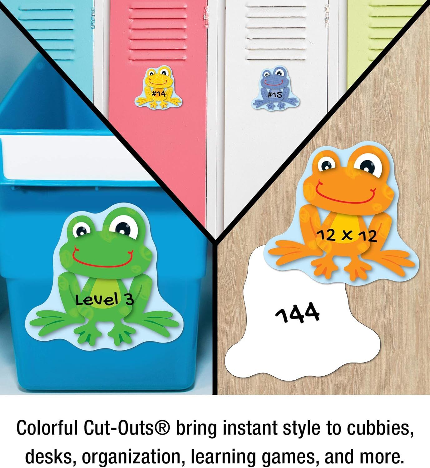 Funky Frogs Cut-Outs - Multicolor image number 4