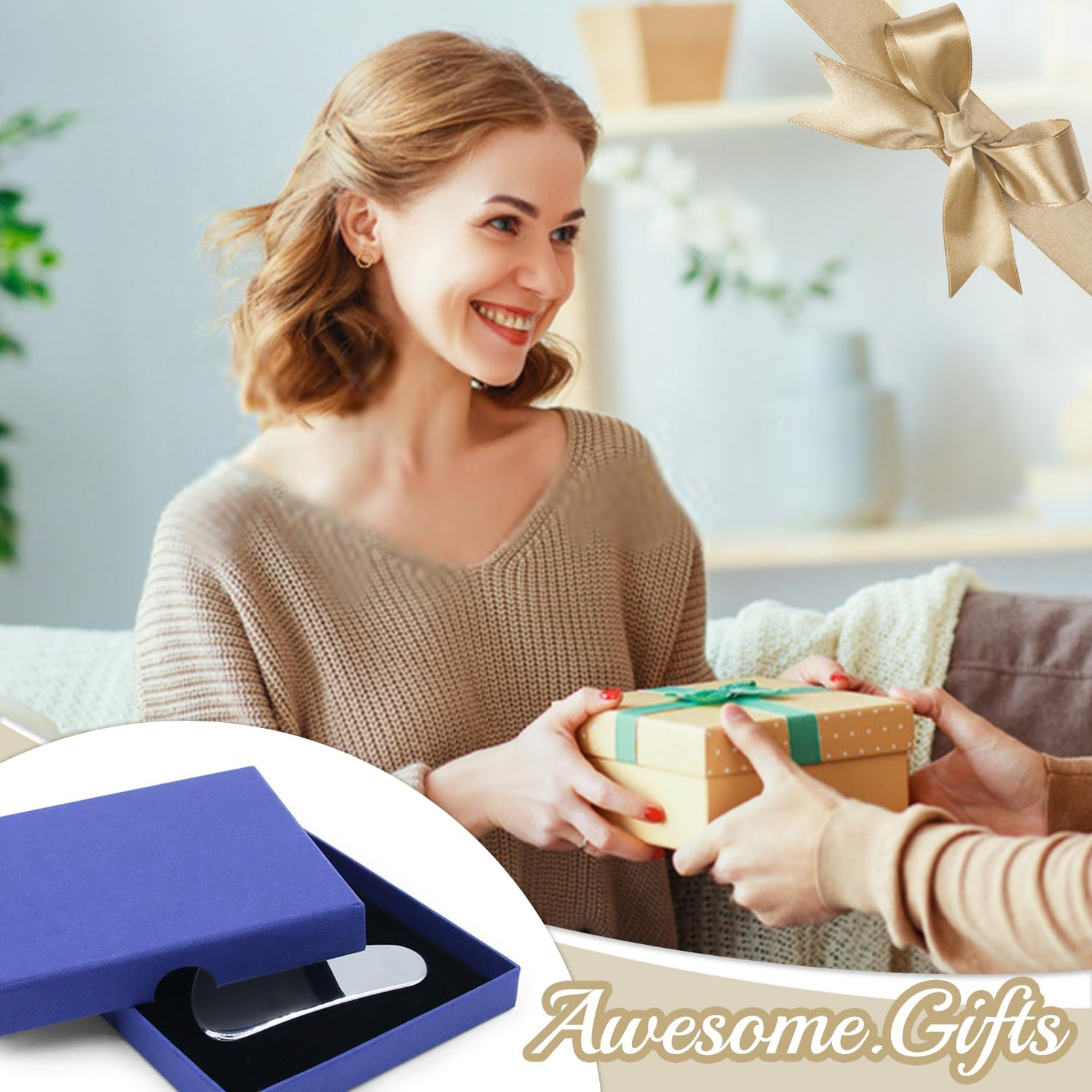 2 Pieces Stainless Steel Gua Sha Facial Tools-Guasha Tool for Face Metal Gua Sha 、Tighten Skin Massage 、Guasha Beauty Tool for Body、 Eyes、 Neck、 Massager (Heart Model) image number 2