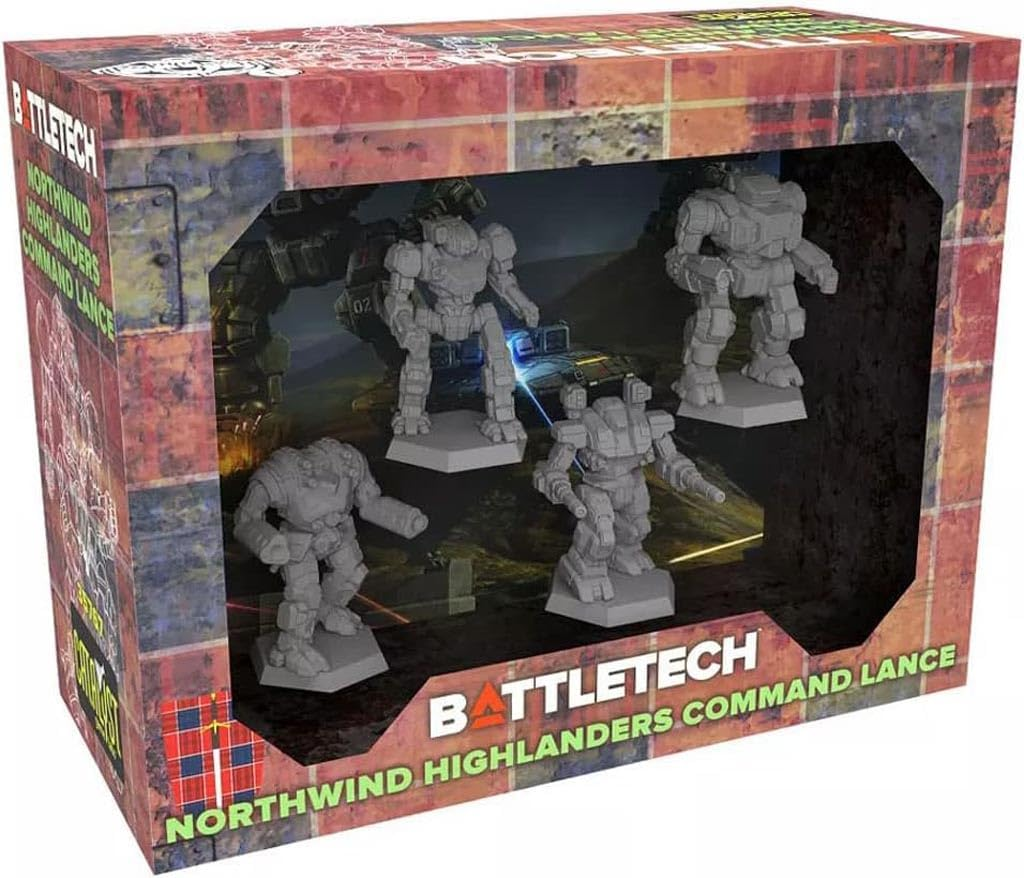 Catalyst Game Labs Battletech - Northwind Highlanders Command Lance