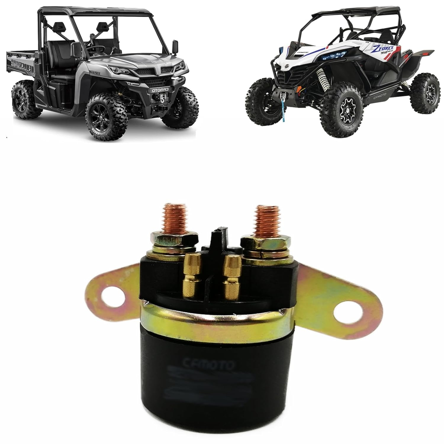QYMOTO CFMOTO Starter Solenoid Relay for CFMOTO UFORCE 600 1000,ZFORCE 950 Zforce 800 Trail,Zforce 500 OEM 5270-150500 (2013-2023) image number 3