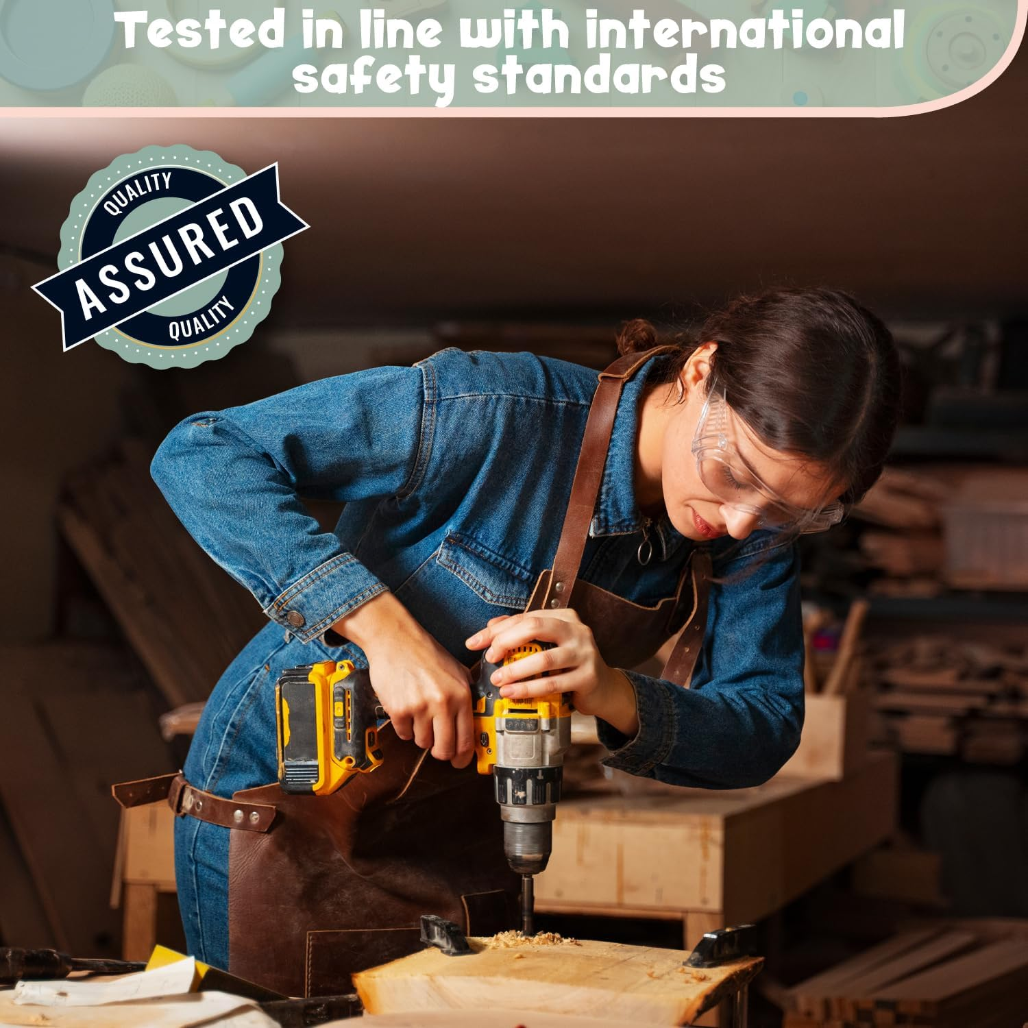 Stoie'S Wooden Kids Musical Instruments for Babies and Toddlers 1-9 Years Old, Montessori Educational Music Toy with Xylophone, Tambourine, Hand Bell, Triangle, Maracas, Durable, Storage Bag, Unisex image number 2