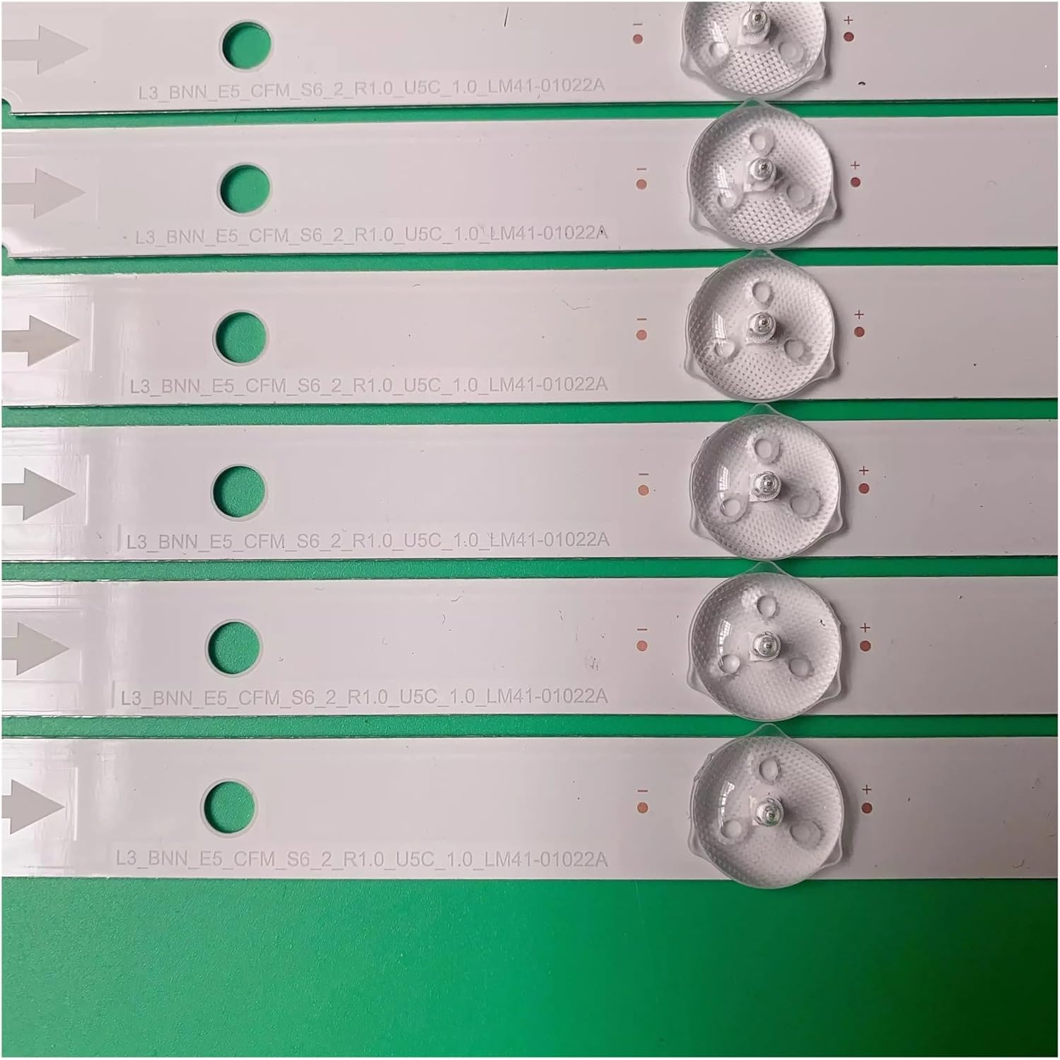 LED Backlight Strips 6LED for S.-Ony KD-55XH8096 KD-55XH8196 XBR-55X800H I-5500SY80062-VC YSAS055CN001 LM41-01056A LM41-01022A