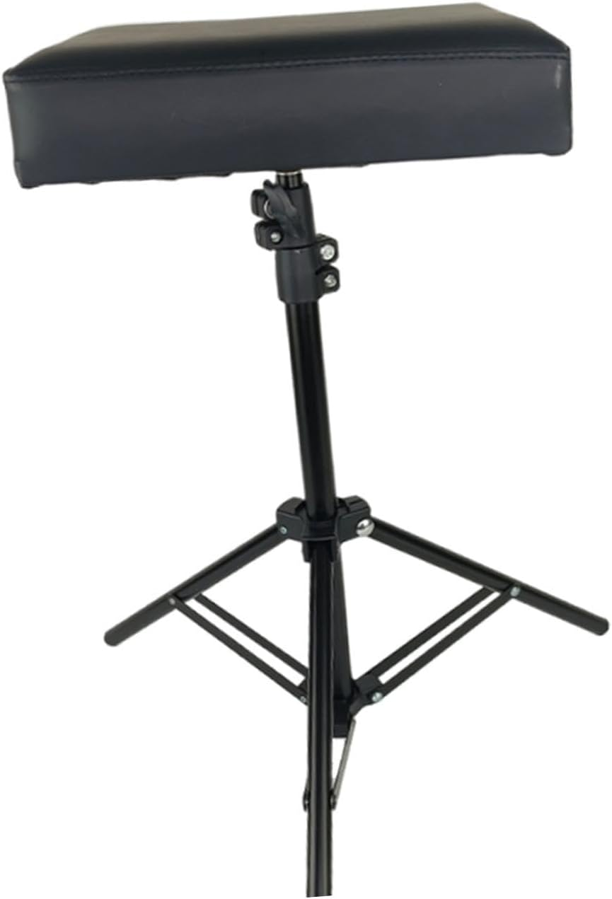 180&deg; Rotatable Tattoo Armrest, Professional Thick Non-Slip Cushion, Height and Tilt Adjustable Tripod for Home Studio image number 3