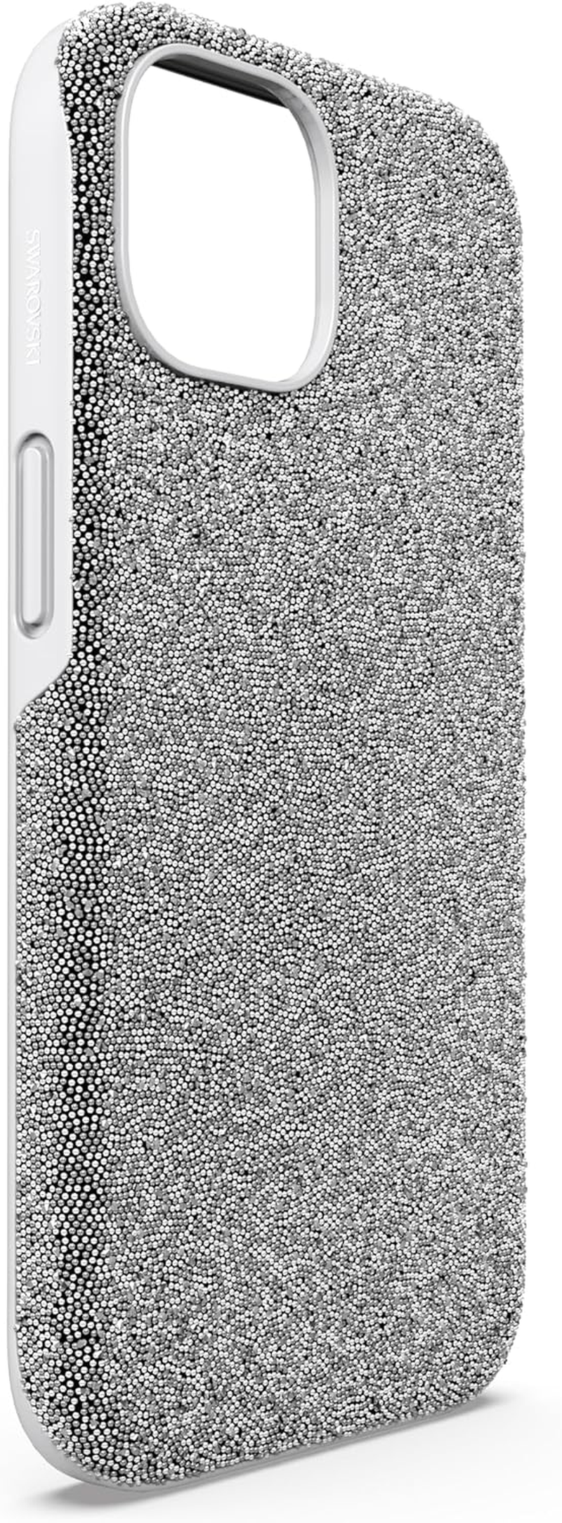 Swarovski High Smartphone Case for Iphone 15, Silver Phone Case with Radiant Crystals image number 2