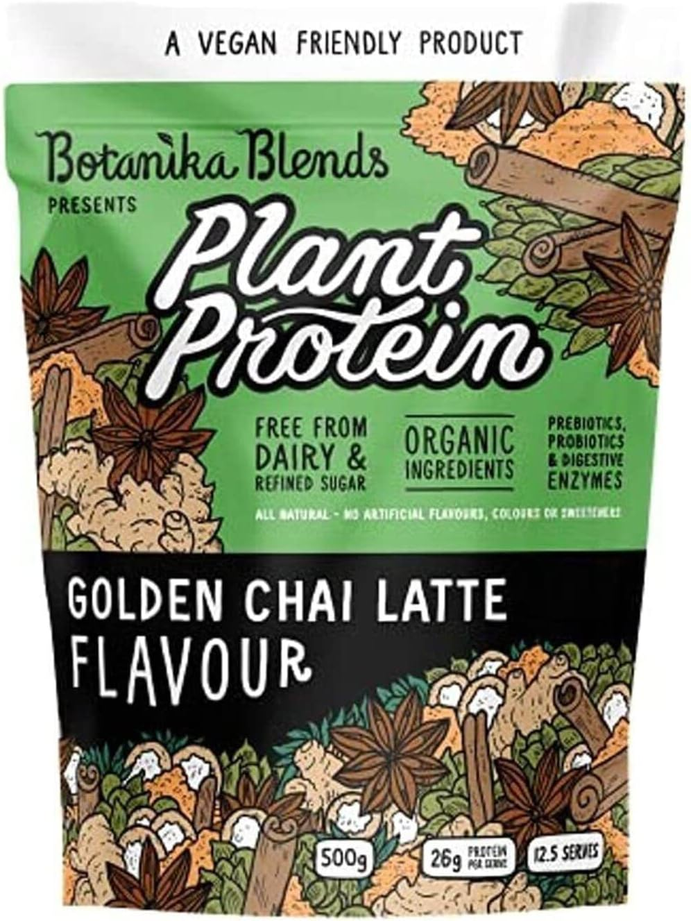 Botanika Blends Oh My Apple Pie Flavor Plant Protein 1 Kg