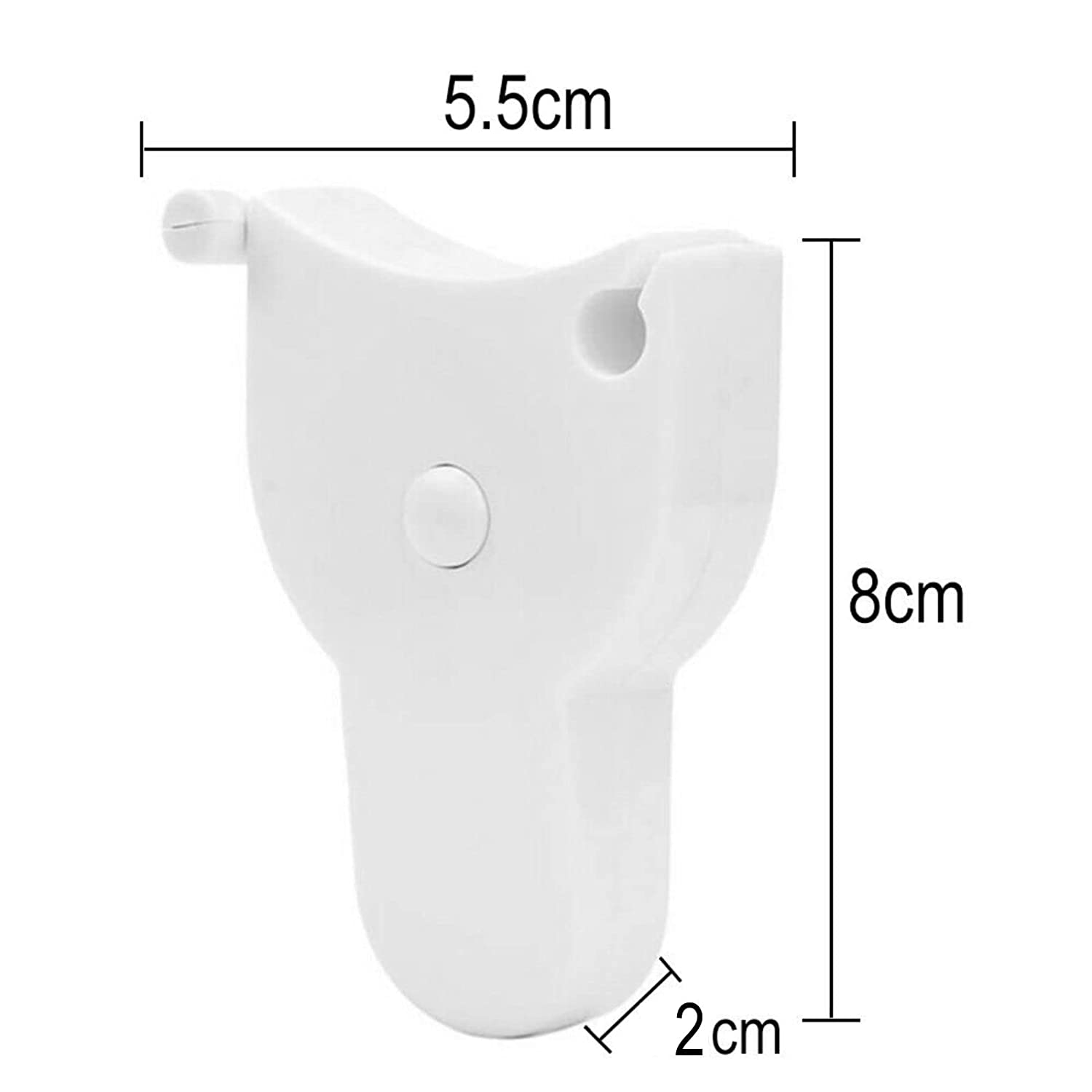 Measure Body Measuringtape 150 Cm, Body Sewing Fabric Tailoring Cloth Craftsmanship for Personal Trainers or Home Fitness Measuringtape (White) image number 3