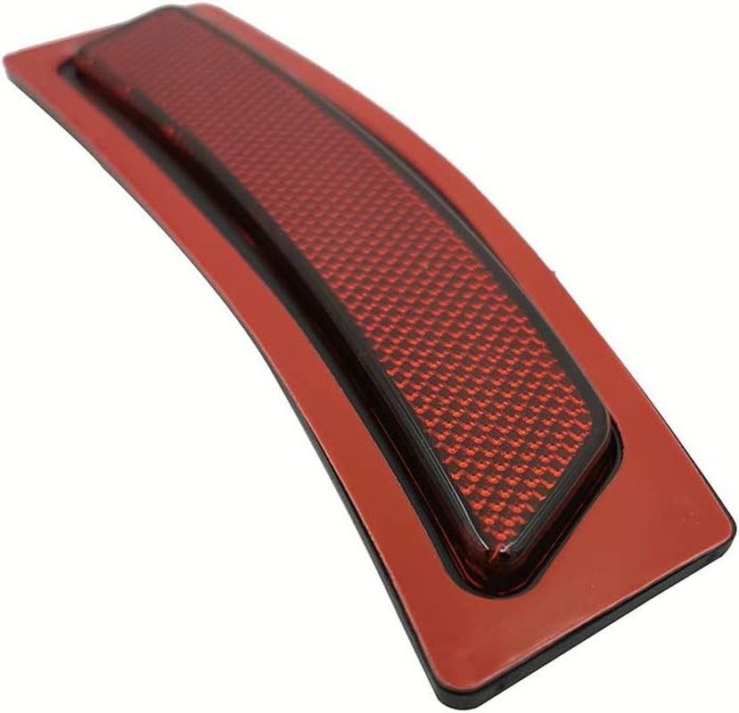 GSRECY Front Bumper Reflector Side Marker Lights for BMW F30 3 Series F32 F33 F36 4-Series (Red Lens)