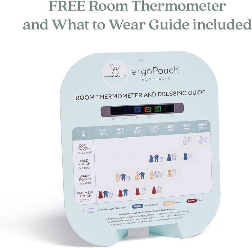 Ergopouch 2.5 TOG Hip Harness Cocoon Swaddle Bag for 3-6 Months Baby, Oatmeal Marle