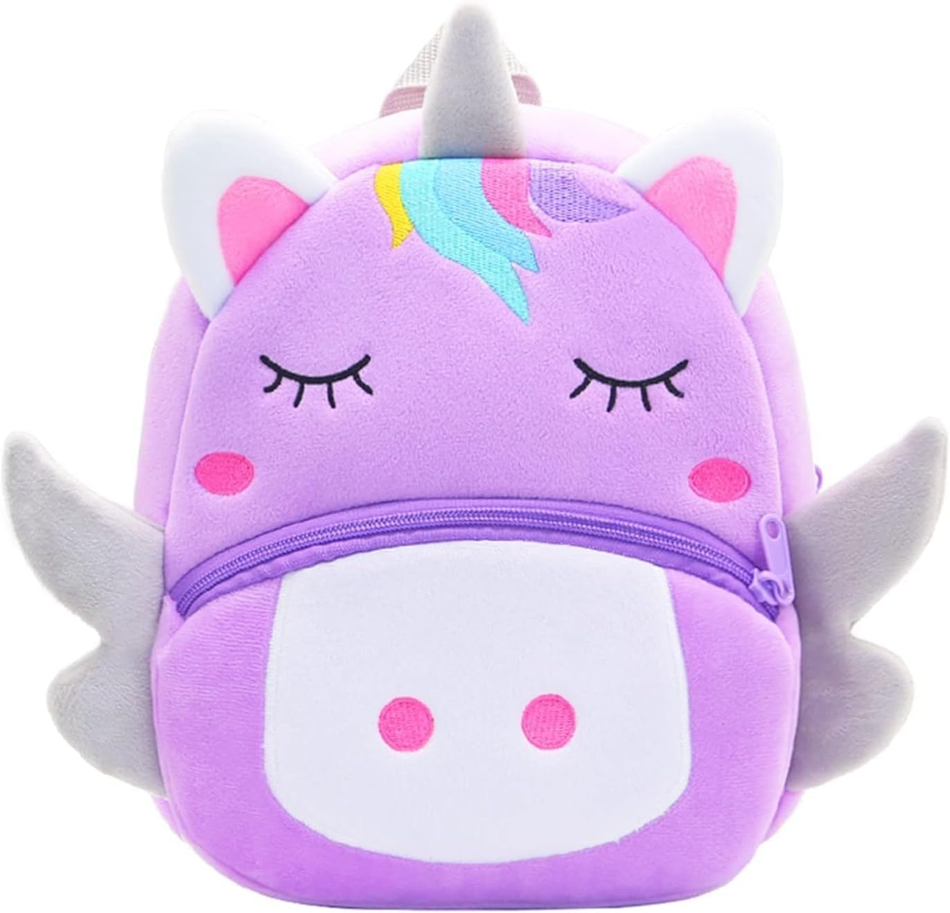 Toddler Kids Backpacks Cute Plush Animal Backpack,Mini School Bag for Kids Age 2-6 Years