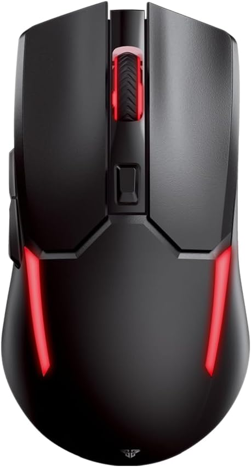 Fantech WGC2 2.4Ghz Wireless Gaming Mouse, Adjustable 2400 DPI, Ergonomic Computer Mouse for PC & Laptop (White)