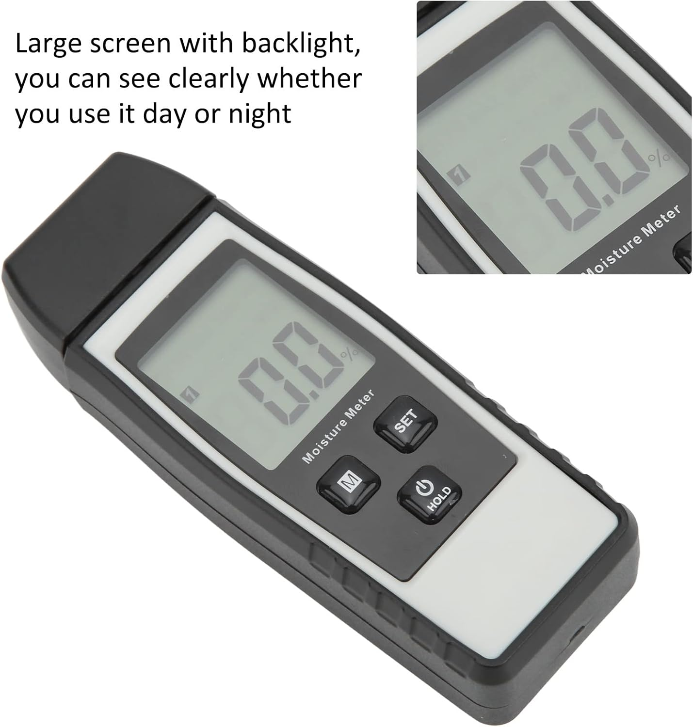 Fafeicy Meter Digital Display Wood Detector for Wood Walls and Floors image number 4