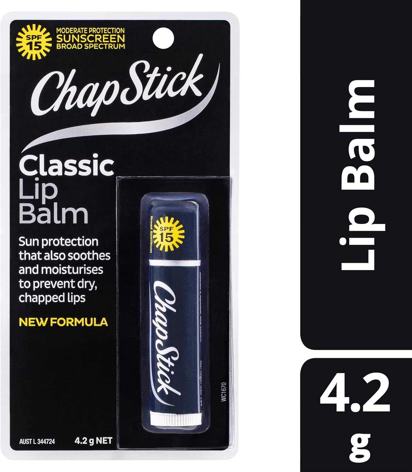 Chapstick Classic SPF15 Lip Balm image number 3