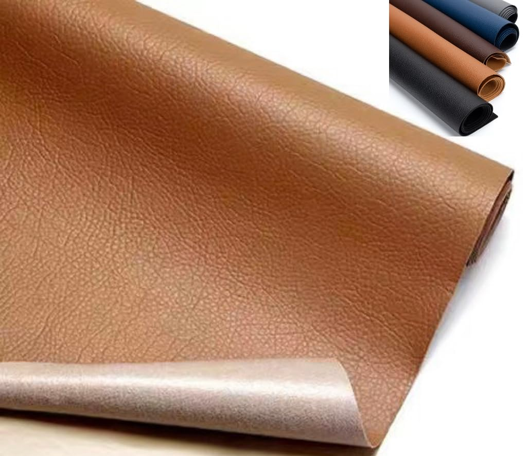 Self Adhesive Leather Repair Patch Couch Sofa Car Seat Chair Renovation Sticker (Black)