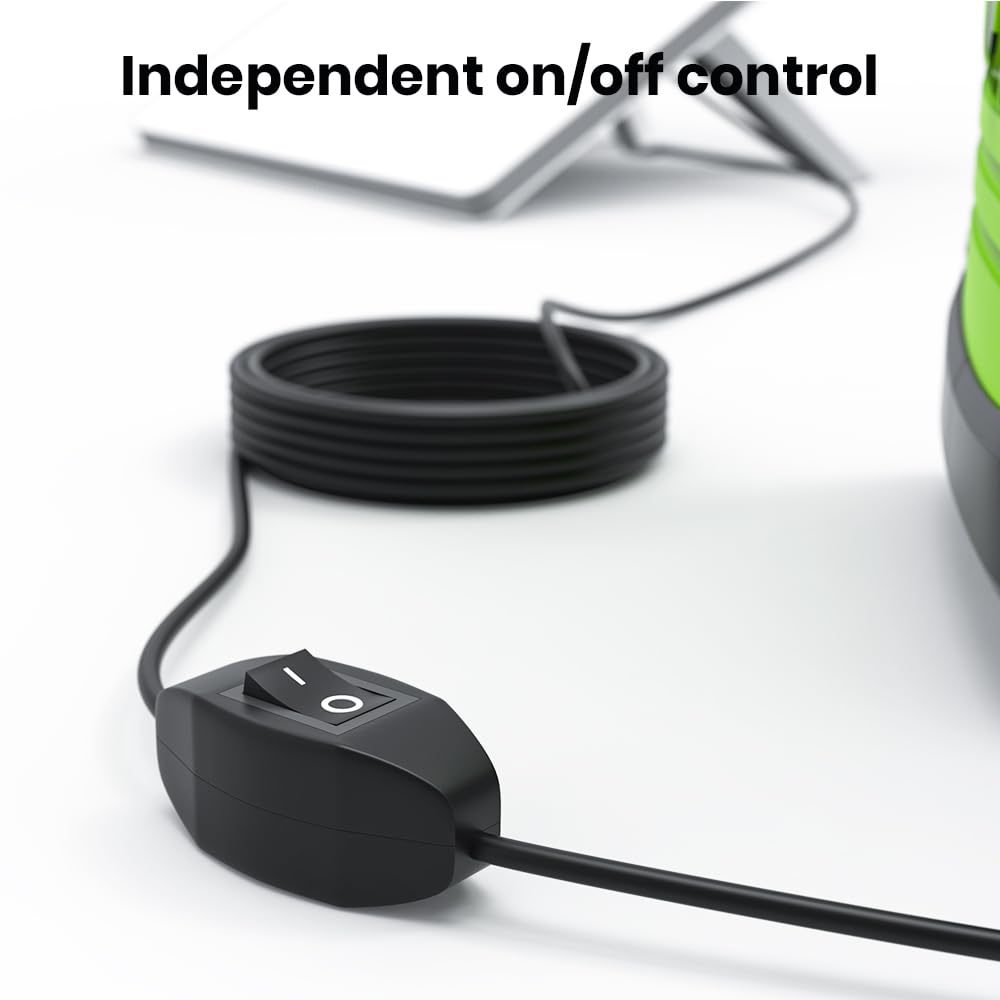 Starlink Mini Car Charger,3M/10Ft Starlink Mini Power Cable Direct to Cigarette 12V-24V Adapter with Switch,Dc Male to Cigarette Lighter Plug and Play (CB7) image number 3