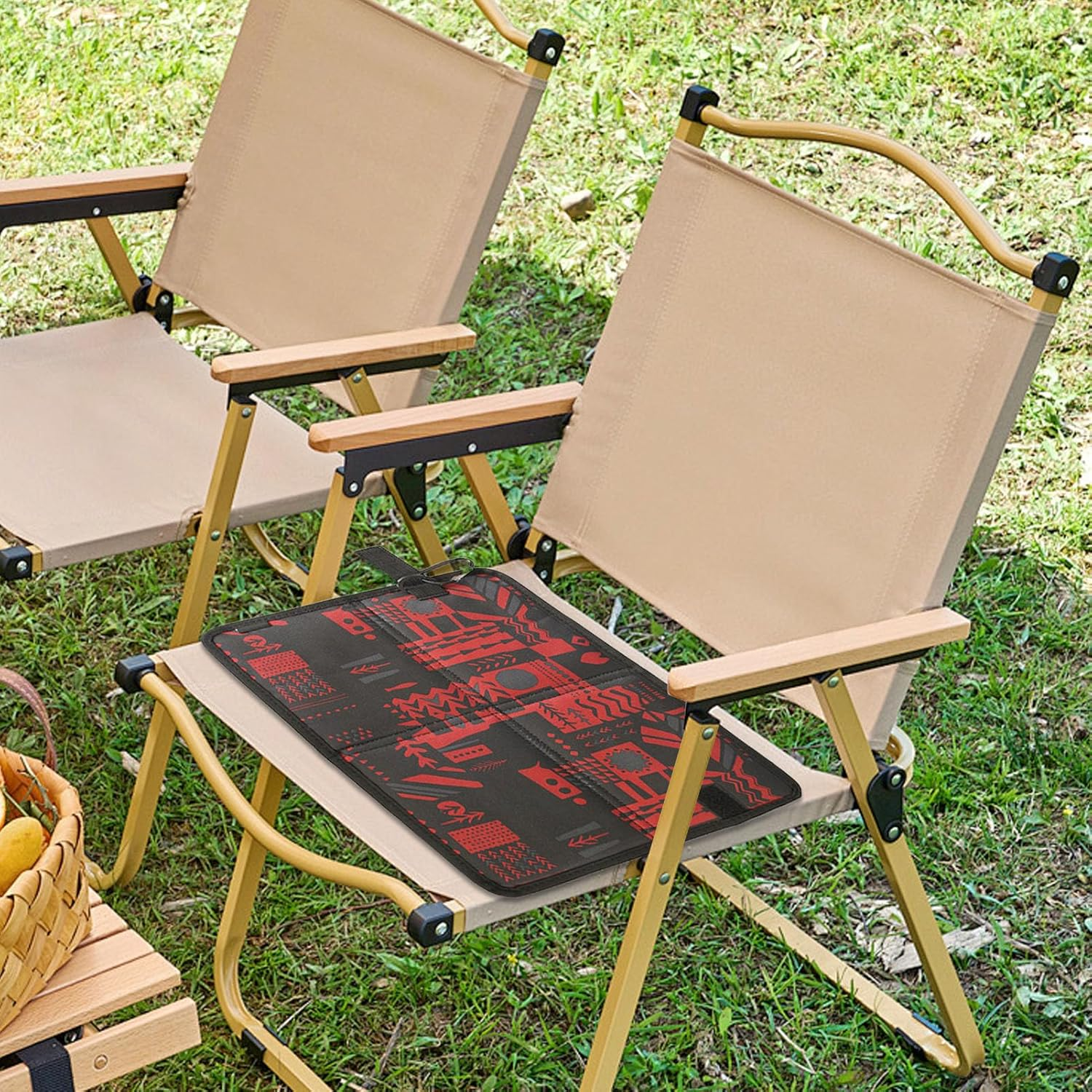 Stadium Seat Cushion - Camping Chair Pad,Portable Folding Seat Cushion for Camping Fishing Backpacking Home Picnic Stadium Hiking