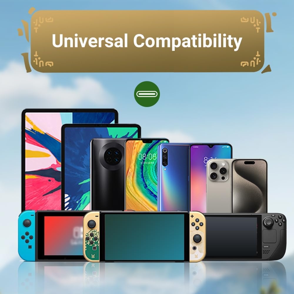 GOPALA Switch Dock for Nintendo, Switch TV Dock 4K, Switch Docking Station for Nintendo Switch OLED Steam Deck image number 3