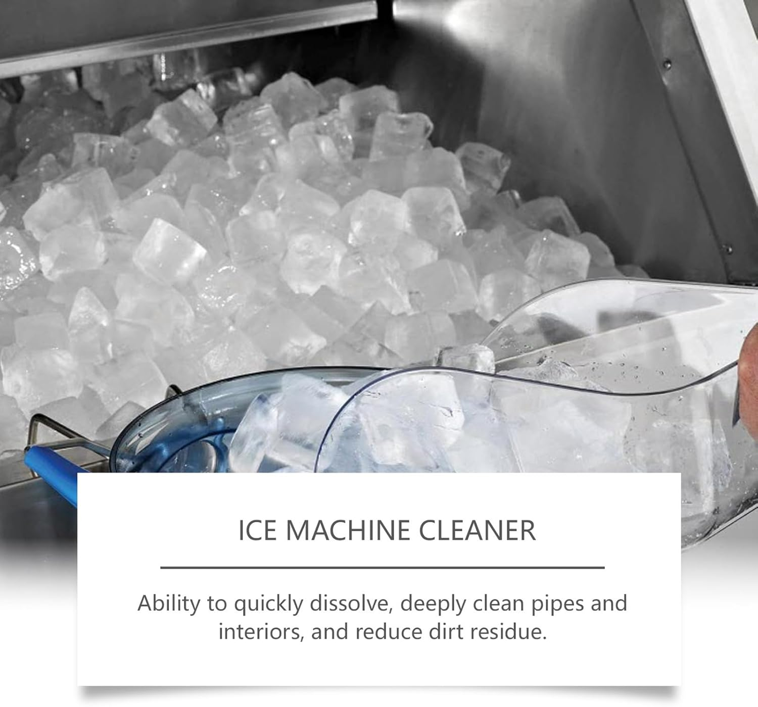 12 Pieces Ice Maker Cleaner Tablets | Multifunctional Cleaning Tool | Portable Kitchen Gadgets for Daily Maintenance | Appliances Supplies for Home, Restaurants image number 2