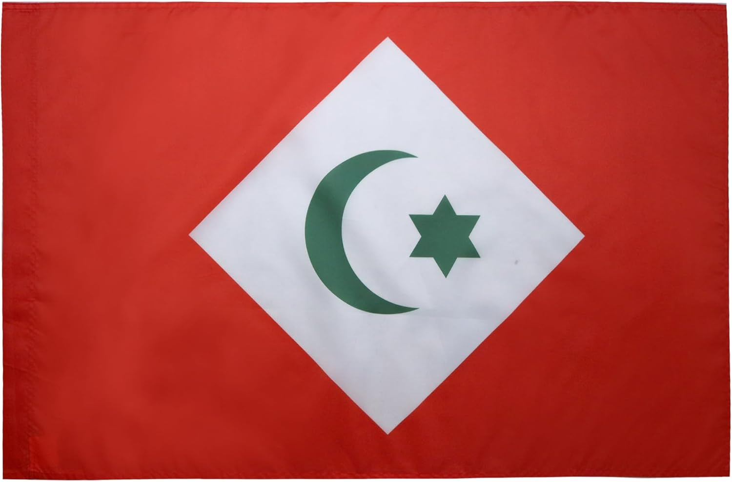 Rif in Marocco Flag 2' X 3' for a Pole - Riff Flags 60 X 90 Cm - Banner 2X3 Ft with Hole - AZ FLAG image number 7