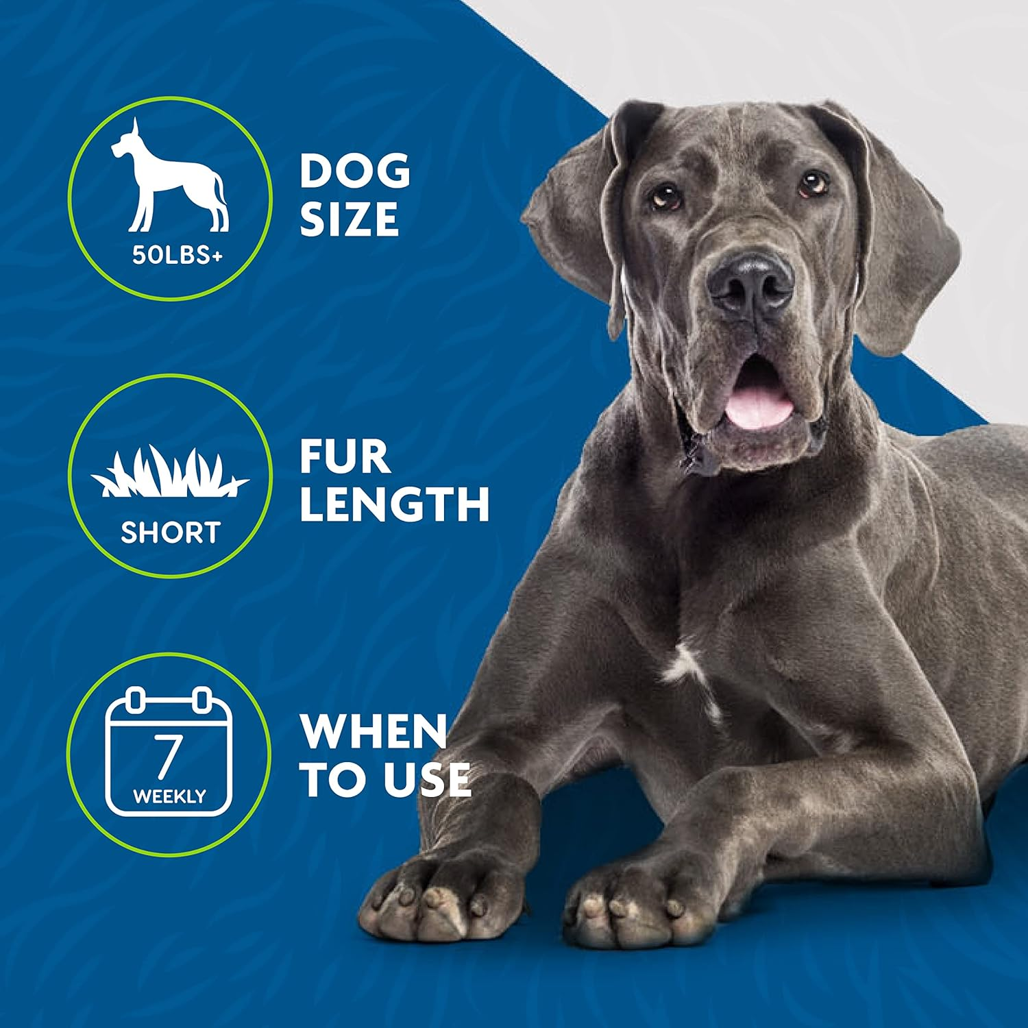 Furminator Undercoat Deshedding Tool for Dogs, Deshedding Brush for Dogs, Removes Loose Hair and Combats Dog Shedding image number 4