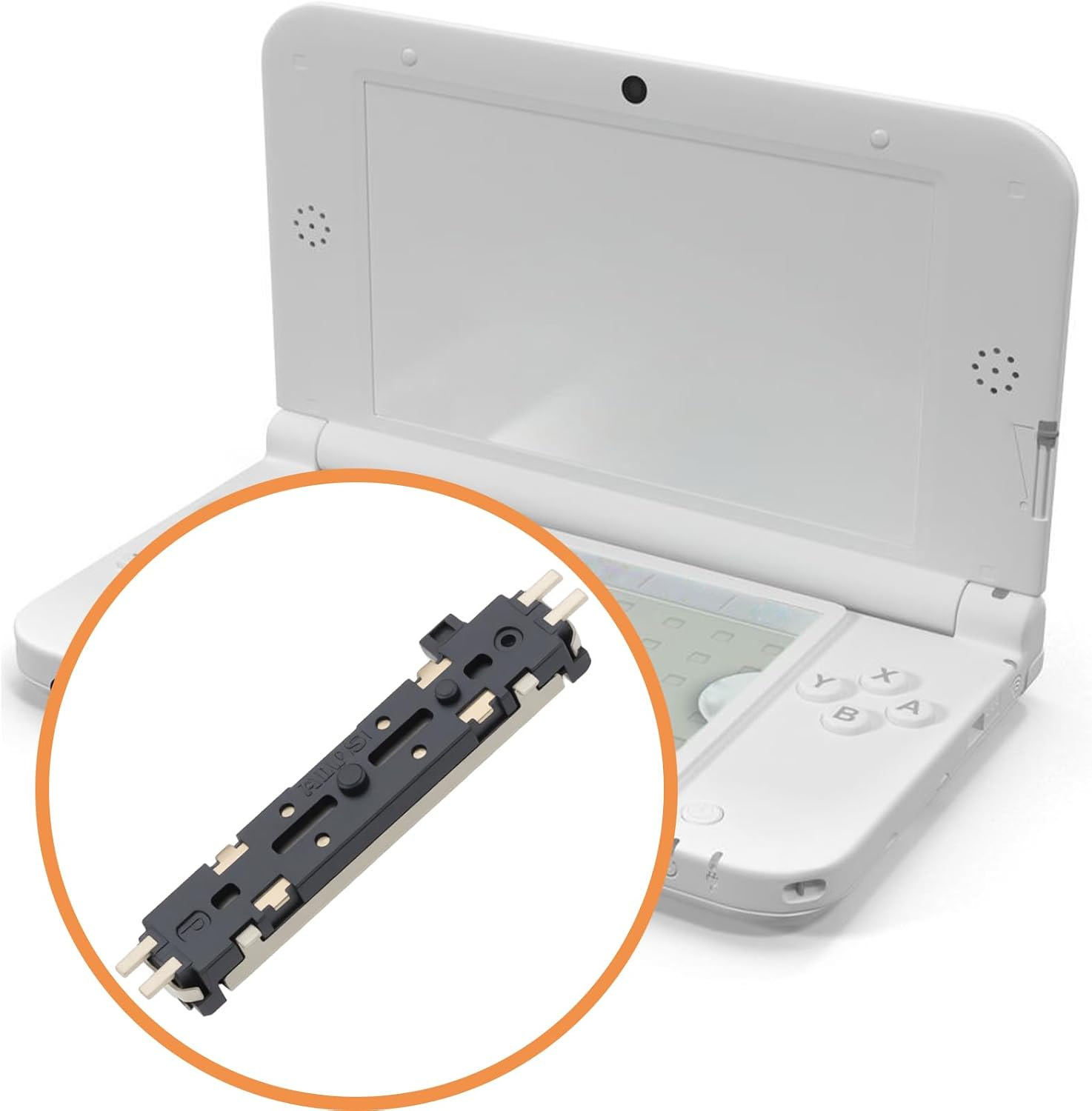 Create Idea 2Pcs Game Consoles Volume Slider Switch Compatible with New 3DS 2DS XL LL Console image number 6