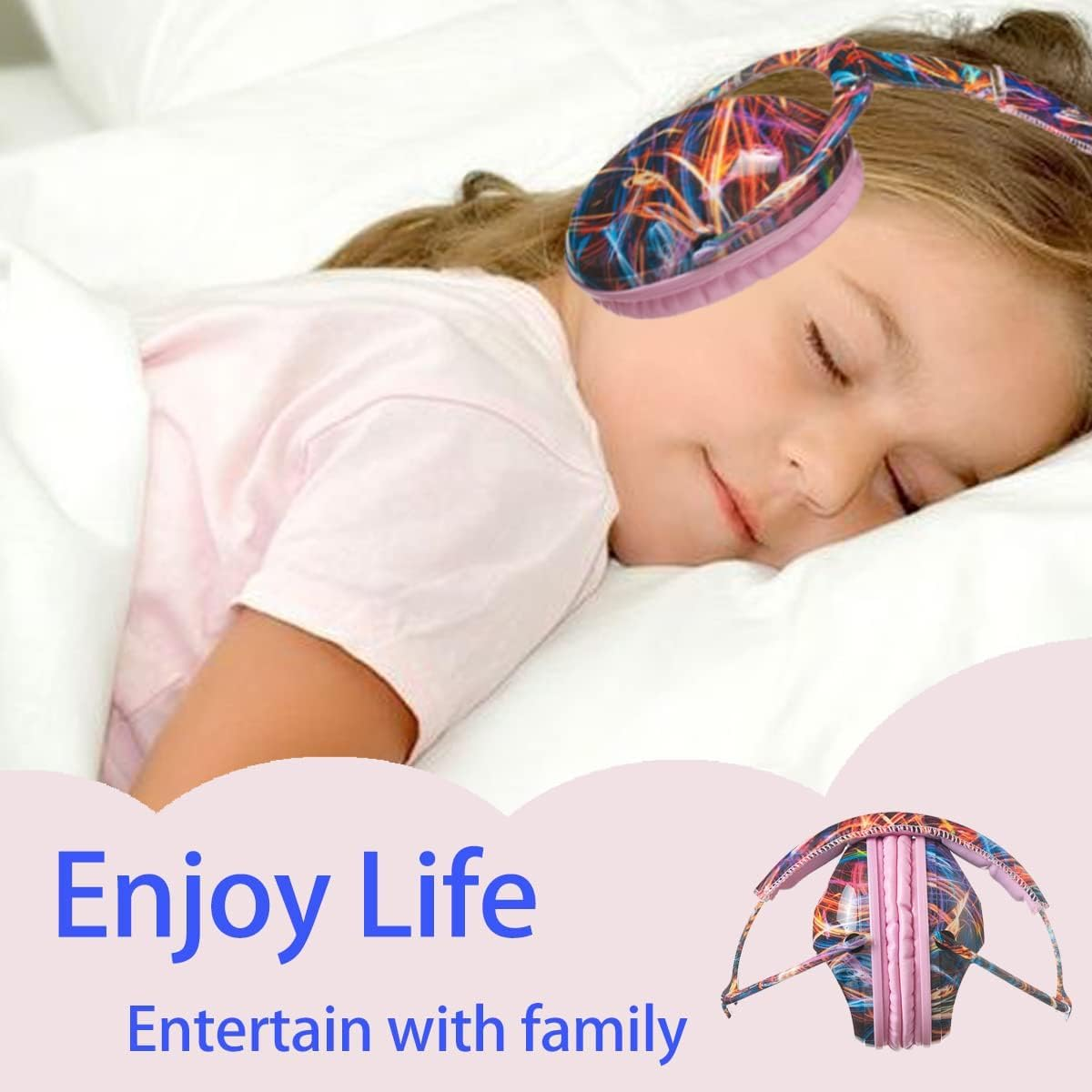 Kids SNR 28Db Noise Reduction Ear Protection Safety Ear Muffs image number 3