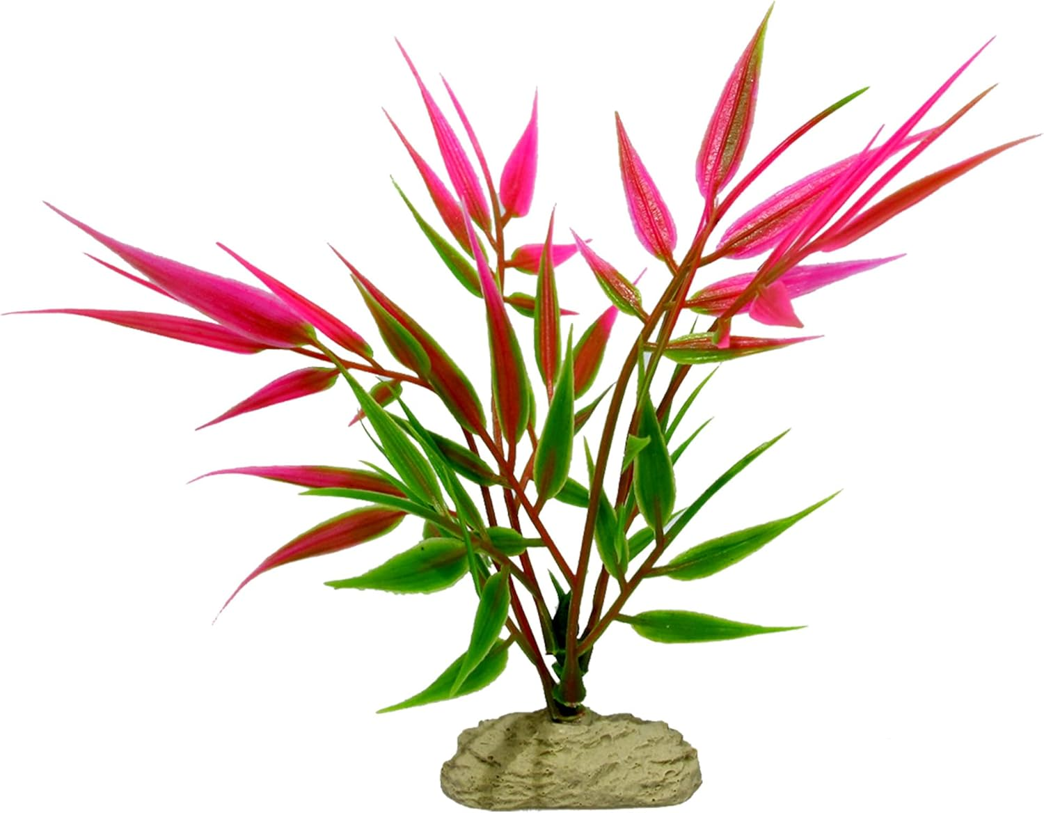 Aquamate Assorted Betta Plants, Multi-Colour - Adds Fun and Vibrancy, Non-Toxic Plastic, Fish Safe Design - Perfect for Small Nano and Betta Aquariums image number 6