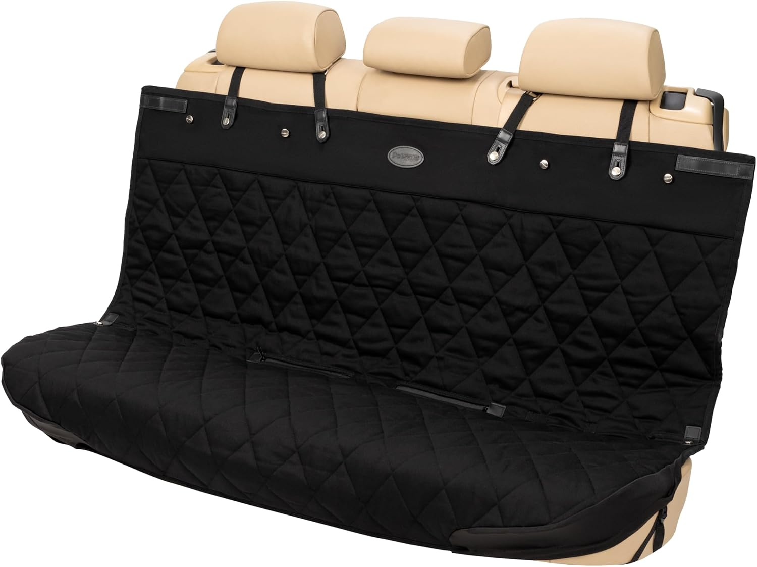 Petsafe Happy Ride Quilted Bench Seat Cover &ndash; Waterproof and Durable &ndash; Machine Washable &ndash; Fits Most Cars, Trucks and Suvs &ndash; Backseat Protection for Pet Paws, Scratches and Dog Hair image number 2